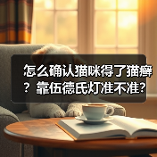 怎么确认猫咪得了猫癣？靠伍德氏灯准不准？（图4）