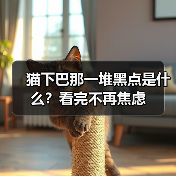 猫下巴那一堆黑点是什么?看完不再焦虑(图2) 猫下巴那一堆黑点是什么?看完不再焦虑(图2)