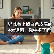 猫咪身上掉白色皮屑的4大诱因,你中招了吗?(图1) 猫咪身上掉白色皮屑的4大诱因,你中招了吗?(图1)