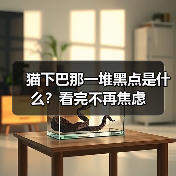 猫下巴那一堆黑点是什么?看完不再焦虑(图1) 猫下巴那一堆黑点是什么?看完不再焦虑(图1)