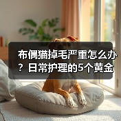 布偶猫掉毛严重怎么办?日常护理的5个黄金法则(图1) 布偶猫掉毛严重怎么办?日常护理的5个黄金法则(图1)