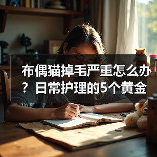 布偶猫掉毛严重怎么办?日常护理的5个黄金法则(图2) 布偶猫掉毛严重怎么办?日常护理的5个黄金法则(图2)