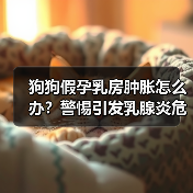 狗狗假孕乳房肿胀怎么办?警惕引发乳腺炎危机!(图4) 狗狗假孕乳房肿胀怎么办?警惕引发乳腺炎危机!(图4)