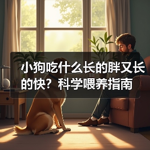 小狗吃什么长的胖又长的快?科学喂养指南(图1) 小狗吃什么长的胖又长的快?科学喂养指南(图1)