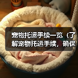 宠物托运手续一览(了解宠物托运手续,确保安全快捷)(图1) 宠物托运手续一览(了解宠物托运手续,确保安全快捷)(图1)