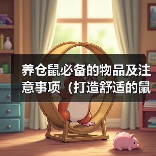 养仓鼠必备的物品及注意事项（打造舒适的鼠室，宠爱你的小宠物）（图2）