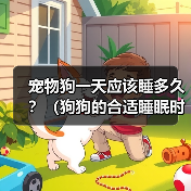 宠物狗一天应该睡多久？（狗狗的合适睡眠时长和重要性）（图3）