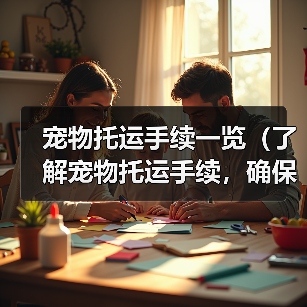 宠物托运手续一览(了解宠物托运手续,确保安全快捷)(图4) 宠物托运手续一览(了解宠物托运手续,确保安全快捷)(图4)