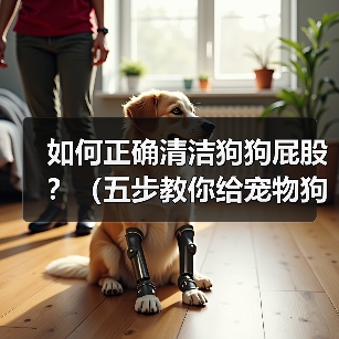 如何正确清洁狗狗屁股？（五步教你给宠物狗清洁屁股）