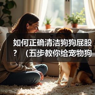 如何正确清洁狗狗屁股?(五步教你给宠物狗清洁屁股)(图2) 如何正确清洁狗狗屁股?(五步教你给宠物狗清洁屁股)(图2)