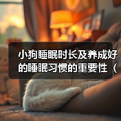 小狗睡眠时长及养成好的睡眠习惯的重要性(探究四五个月大小狗的睡眠需求和养成好的睡眠习惯)(图2) 小狗睡眠时长及养成好的睡眠习惯的重要性(探究四五个月大小狗的睡眠需求和养成好的睡眠习惯)(图2)