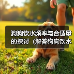 狗狗饮水频率与合适量的探讨(解答狗狗饮水问题,为它们提供健康的生活环境)(图2) 狗狗饮水频率与合适量的探讨(解答狗狗饮水问题,为它们提供健康的生活环境)(图2)