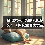 金毛犬一斤狗粮能吃多久？（探究金毛犬食量及饮食管理的关键因素）（图3）