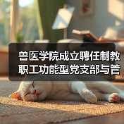 兽医学院成立聘任制教职工功能型党支部与管理委员会(图2) 兽医学院成立聘任制教职工功能型党支部与管理委员会(图2)