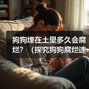 狗狗埋在土里多久会腐烂?(探究狗狗腐烂速度的关键因素)(图1) 狗狗埋在土里多久会腐烂?(探究狗狗腐烂速度的关键因素)(图1)