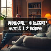 狗狗掉毛严重是病吗?氧宠博士为你解答(图1) 狗狗掉毛严重是病吗?氧宠博士为你解答(图1)