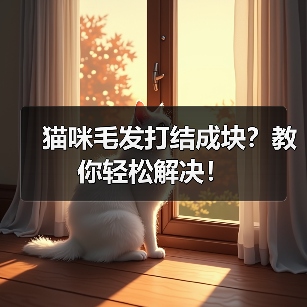 猫咪毛发打结成块?教你轻松解决!(图2) 猫咪毛发打结成块?教你轻松解决!(图2)