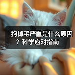 狗掉毛严重是什么原因?科学应对指南(图1) 狗掉毛严重是什么原因?科学应对指南(图1)