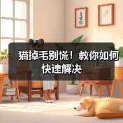 猫掉毛别慌!教你如何快速解决(图3) 猫掉毛别慌!教你如何快速解决(图3)