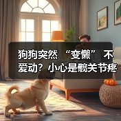 狗狗突然 “变懒” 不爱动?小心是髋关节疼痛的表现!(图2) 狗狗突然 “变懒” 不爱动?小心是髋关节疼痛的表现!(图2)