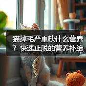 猫掉毛严重缺什么营养?快速止脱的营养补给攻略(图3) 猫掉毛严重缺什么营养?快速止脱的营养补给攻略(图3)