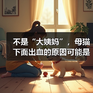 不是“大姨妈”,母猫下面出血的原因可能是这些!(图2) 不是“大姨妈”,母猫下面出血的原因可能是这些!(图2)