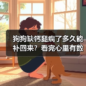 狗狗缺钙腿瘸了多久能补回来?看完心里有数了(图1) 狗狗缺钙腿瘸了多久能补回来?看完心里有数了(图1)