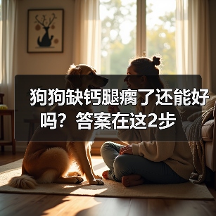 狗狗缺钙腿瘸了还能好吗?答案在这2步(图3) 狗狗缺钙腿瘸了还能好吗?答案在这2步(图3)