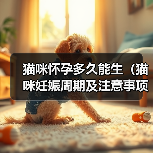 猫咪怀孕多久能生(猫咪妊娠周期及注意事项)(图1) 猫咪怀孕多久能生(猫咪妊娠周期及注意事项)(图1)