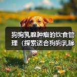 狗狗乳腺肿瘤的饮食管理(探索适合狗狗乳腺肿瘤患者的健康食谱)(图3) 狗狗乳腺肿瘤的饮食管理(探索适合狗狗乳腺肿瘤患者的健康食谱)(图3)