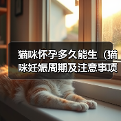 猫咪怀孕多久能生(猫咪妊娠周期及注意事项)(图4) 猫咪怀孕多久能生(猫咪妊娠周期及注意事项)(图4)