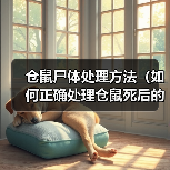 仓鼠尸体处理方法(如何正确处理仓鼠死后的尸体?合理处理小宠物尸体,保护环境健康)(图3) 仓鼠尸体处理方法(如何正确处理仓鼠死后的尸体?合理处理小宠物尸体,保护环境健康)(图3)