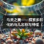 鸟类之美——探索多样化的鸟儿名称与特征(从“鸟儿”到“百灵鸟”)(图3) 鸟类之美——探索多样化的鸟儿名称与特征(从“鸟儿”到“百灵鸟”)(图3)