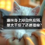 猫咪身上掉白色皮屑,是太干燥了还是猫癣?(图3) 猫咪身上掉白色皮屑,是太干燥了还是猫癣?(图3)