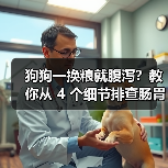 狗狗一换粮就腹泻?教你从 4 个细节排查肠胃敏感原因(图1) 狗狗一换粮就腹泻?教你从 4 个细节排查肠胃敏感原因(图1)