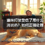 猫咪打架受伤了用什么消炎药?如何正确处理伤口?(图1) 猫咪打架受伤了用什么消炎药?如何正确处理伤口?(图1)