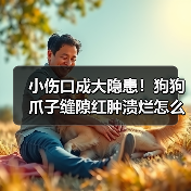 小伤口成大隐患!狗狗爪子缝隙红肿溃烂怎么治疗?(图4) 小伤口成大隐患!狗狗爪子缝隙红肿溃烂怎么治疗?(图4)