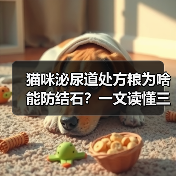 猫咪泌尿道处方粮为啥能防结石?一文读懂三大科学原理(图2) 猫咪泌尿道处方粮为啥能防结石?一文读懂三大科学原理(图2)