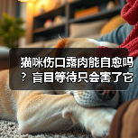 猫咪伤口露肉能自愈吗?盲目等待只会害了它!(图1) 猫咪伤口露肉能自愈吗?盲目等待只会害了它!(图1)