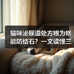 猫咪泌尿道处方粮为啥能防结石?一文读懂三大科学原理(图3) 猫咪泌尿道处方粮为啥能防结石?一文读懂三大科学原理(图3)