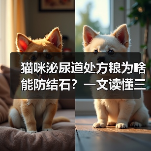 猫咪泌尿道处方粮为啥能防结石?一文读懂三大科学原理(图4) 猫咪泌尿道处方粮为啥能防结石?一文读懂三大科学原理(图4)