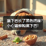 猫下巴长了黑色结痂?小心猫癣和黑下巴!(图4) 猫下巴长了黑色结痂?小心猫癣和黑下巴!(图4)