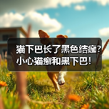 猫下巴长了黑色结痂?小心猫癣和黑下巴!(图3) 猫下巴长了黑色结痂?小心猫癣和黑下巴!(图3)