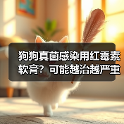 狗狗真菌感染用红霉素软膏?可能越治越严重!(图2) 狗狗真菌感染用红霉素软膏?可能越治越严重!(图2)