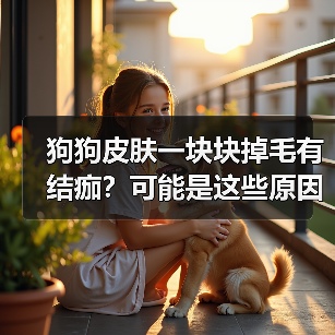 狗狗皮肤一块块掉毛有结痂?可能是这些原因在作祟!(图3) 狗狗皮肤一块块掉毛有结痂?可能是这些原因在作祟!(图3)