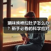 猫咪换粮拉肚子怎么办？新手必看的科学应对指南（图1）