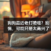 狗狗最近老打喷嚏?别慌,可能只是太高兴了(图3) 狗狗最近老打喷嚏?别慌,可能只是太高兴了(图3)