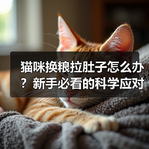 猫咪换粮拉肚子怎么办？新手必看的科学应对指南（图3）