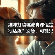 猫咪打喷嚏流鼻涕但是很活泼?别急,可能只是小问题!(图3) 猫咪打喷嚏流鼻涕但是很活泼?别急,可能只是小问题!(图3)