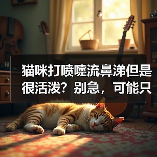 猫咪打喷嚏流鼻涕但是很活泼?别急,可能只是小问题!(图4) 猫咪打喷嚏流鼻涕但是很活泼?别急,可能只是小问题!(图4)